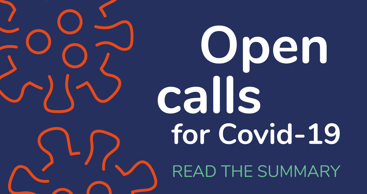 Covid-19 open calls – A summary